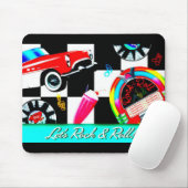 Lasst uns Rock & Roll spielen Mousepad (Mit Mouse)