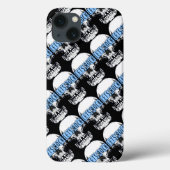 Lasst uns Rock Skull Case-Mate iPhone Hülle (Rückseite)