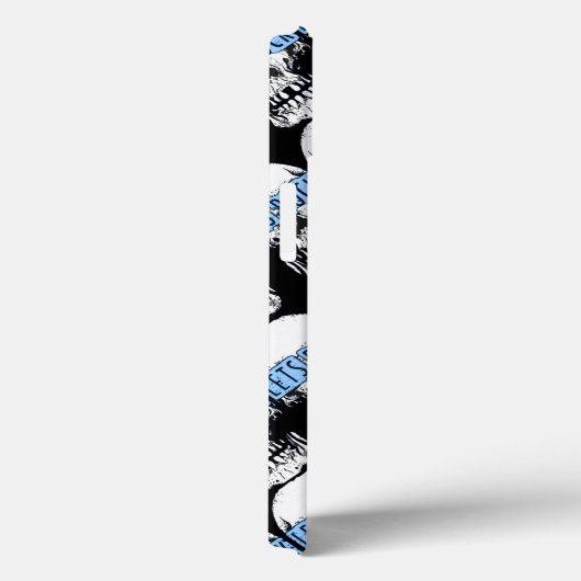 Lasst uns Rock Skull Case-Mate iPhone Hülle (Rückseite / Rechts)