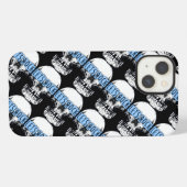 Lasst uns Rock Skull iPhone Hülle (Rückseite (Horizontal))