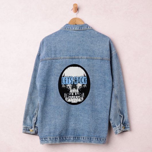 Lasst uns Rock Skull Jeansjacke (Hangar)