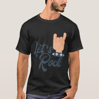 Lasst uns Rock vintage T-Shirt