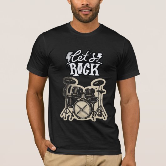 Lasst uns rocken T-Shirt (Vorderseite)