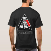 Lasst uns rollen! BJJ T - Shirt (Rückseite)