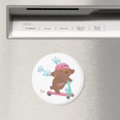 Lasst uns Rollen Illustration Magnet (In Situ (Geschirrspüler))
