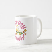 Lasst uns Roller-Skate wegrollen Kaffeetasse (VorderseiteRechts)