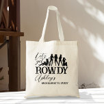 Lasst uns rowdy cowgirl Junggeselinnen-Abschied ho Tragetasche<br><div class="desc">Lasst uns rowdy cowgirl Junggeselinnen-Abschied passende Teamtaschen bekommen. Um in Stimmung zu bekommen,  erhalten Sie passende Taschen für Ihr Team,  kann als Gunst Geschenk sein.</div>