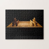 Lasst uns Schach spielen Puzzle (Horizontal)