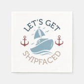 Lasst uns schicken serviette (Vorderseite)