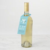 Lasst uns sehen | Funny Hanukkah Flaschenanhänger (Angewinkelt)