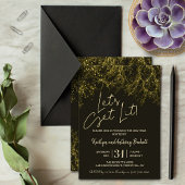 Lasst uns sehen | Silvester-Party Einladung