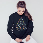 Lasst uns sehen - Weihnachtsbeleuchtung Sweatshirt