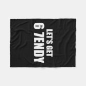 Lasst uns Sendy 67 Six Seven 7endy 6 7endy 67 Meme Fleecedecke (Vorderseite (Horizontal))