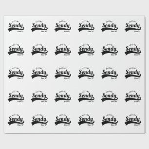 Lasst uns Sendy Mason 67 Meme Vintage bekommen Geschenkpapier