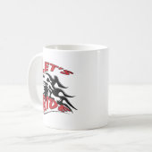 Lasst uns Skull fahren Kaffeetasse (Vorderseite Links)