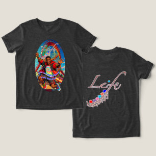 Lasst uns Spaß haben! Tri-Blend Shirt
