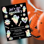 Lasst uns Spaß machen, Halloween-Party. Einladung