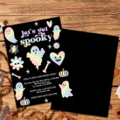 Lasst uns Spaß machen, Halloween-Party. Einladung