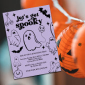 Lasst uns Spaß machen, Halloween-Party. Einladung