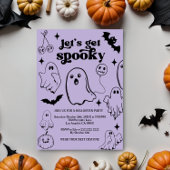 Lasst uns Spaß machen, Halloween-Party. Einladung