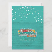 Lasst uns Spaß machen - Retro Weihnachten Party Ei (Rückseite)