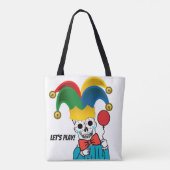 Lasst uns spielen, Clown-Mem Tasche (Rückseite)