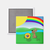 Lasst uns spielen magnet (Vorderseite/Rückseite)