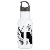 Lasst uns spielen, Violine_ Trinkflasche (Rückseite)