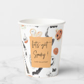 Lasst uns Spooky bekommen | HALLOWEEN-PARTY Pappbecher (Vorderseite)