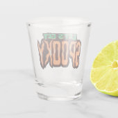 Lasst uns "Spooky Orange" und "Green" holen Schnapsglas (Rückseite)