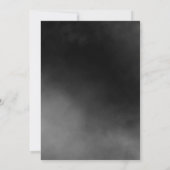 Lasst uns spöttisches, geistreiches Skeletton-Hall Einladung (Rückseite)