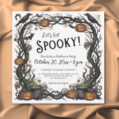 Lasst uns sprichwörtliche Pumpkins & Weinreben Hal Einladung