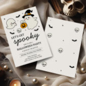 Lasst uns sprichwörtliches Halloween-Party bekomme Einladung