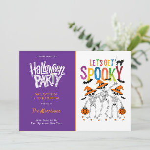 Lasst uns sprichwörtliches Halloween-Party bekomme Einladung