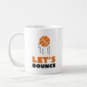 Lasst uns springen kaffeetasse (Links)
