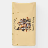 Lasst uns spucken! Kindergeburtstag-Party Banner (Vertikal)