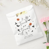 Lasst uns spukhaftes Halloween-Party weiß bekommen Geschenktütchen (Versiegelt)