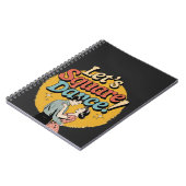 Lasst uns Square Dance machen Retro-Square-Dance-G Notizblock (Linke Seite)