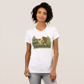 Lasst uns Squatchy werden T-Shirt (Vorne ganz)