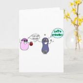 Lasst uns streak karte (Gelbe Blume)