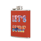 Lasst uns surfen flachmann (Links)