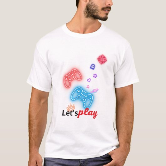 Lasst uns T-Shirt spielen (Vorderseite)