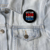 Lasst uns Taco-Ablehnende Könige seit 1776 Retro 4 Button (Beispiel)