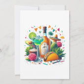 Lasst uns Taco 'Bout a Fun Fiesta Probe Dinner Einladung (Rückseite)