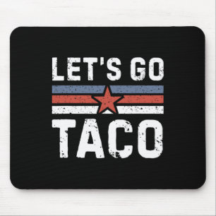 Lasst uns Taco gehen - Vintage 2 Mousepad