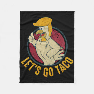 Lasst uns Taco lustig Trump immer kneifen 31  Fleecedecke
