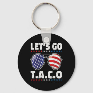 Lasst uns Taco Männer Frauen Kinder Lustige Taco G Schlüsselanhänger
