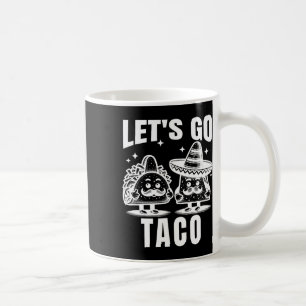 Lasst uns Taco Trump Immer Weglaufen 5 Kaffeetasse