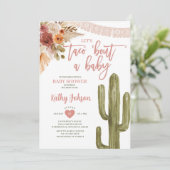 Lasst uns Taco über eine südlich-westliche Kakteen Einladung (Stehend Vorderseite)