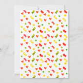 Lasst uns tako "über Liebe fiesta Paare Dusche Einladung (Rückseite)